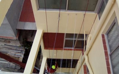 Prevención de desprendimientos en edificios antiguos